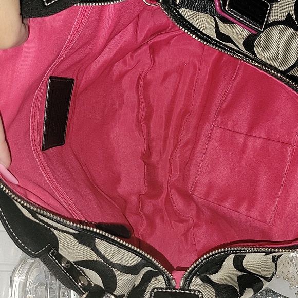 EUC Coach signature shoulder bag - Picture 6 of 8